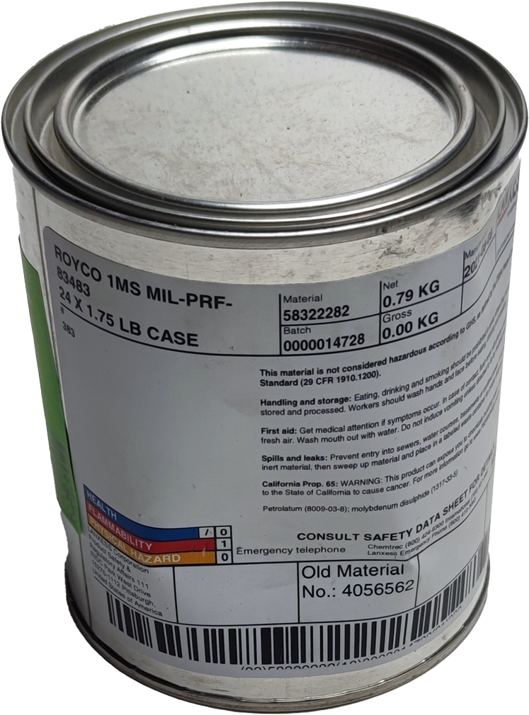 ROYCO1MS-1.75LB(MIL-PRF-83483)